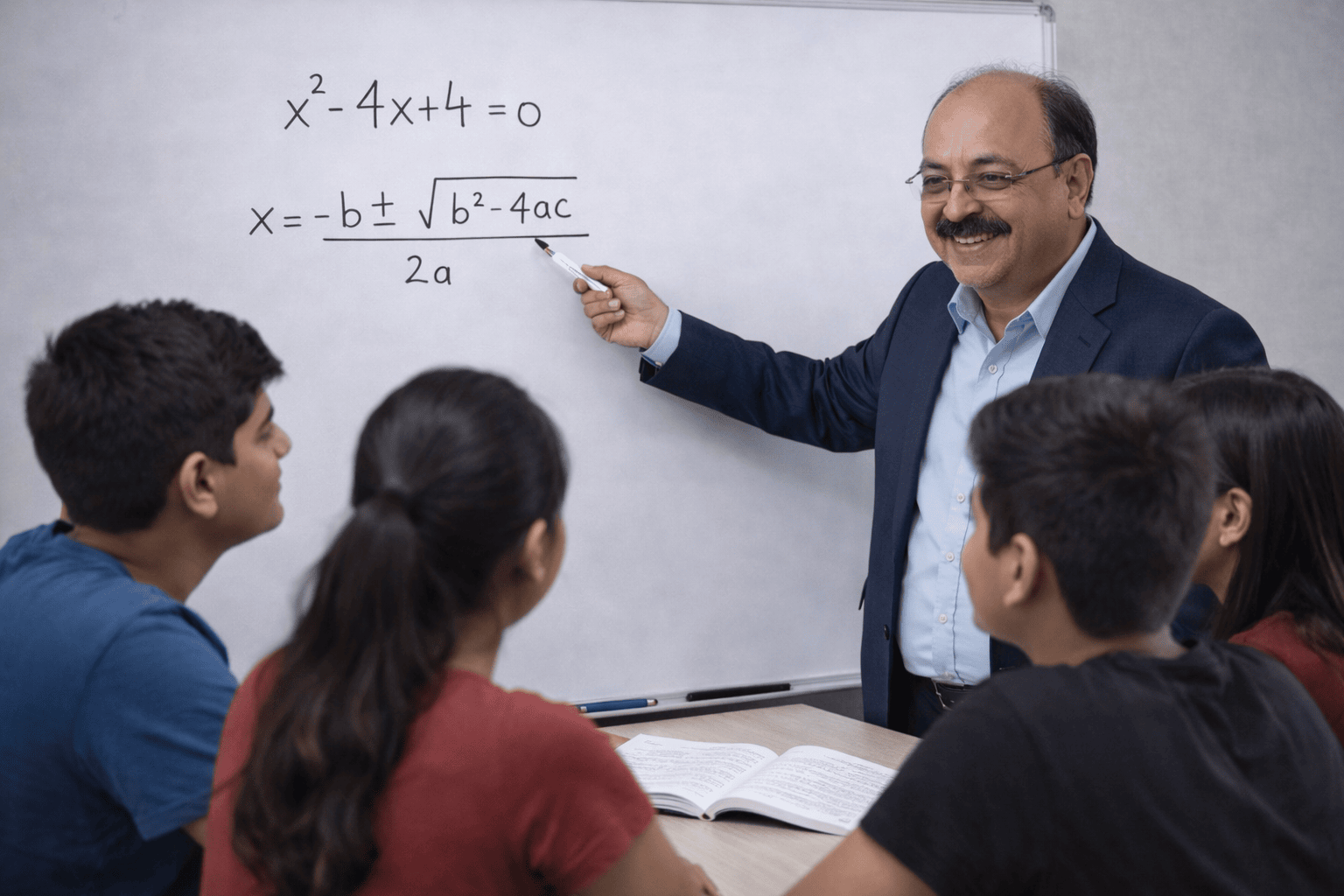 Maths problem on board image (1)